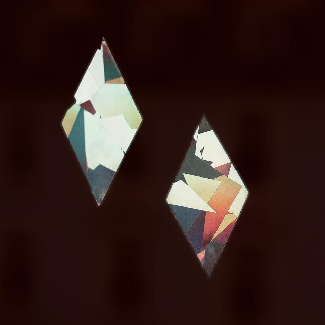 Fenstersticker Set Diamanten mit prismatischem Effekt – Plottkowski