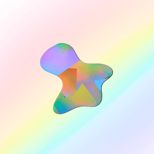 Suncatcher Window Sticker Blob