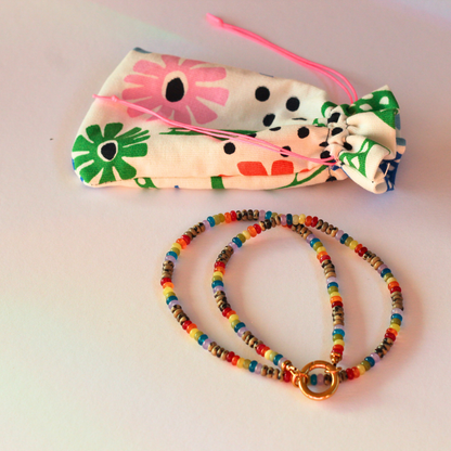Allys Rainbow gemstone necklace