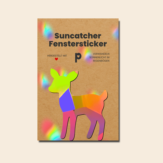 Suncatcher Window Sticker XL Deer