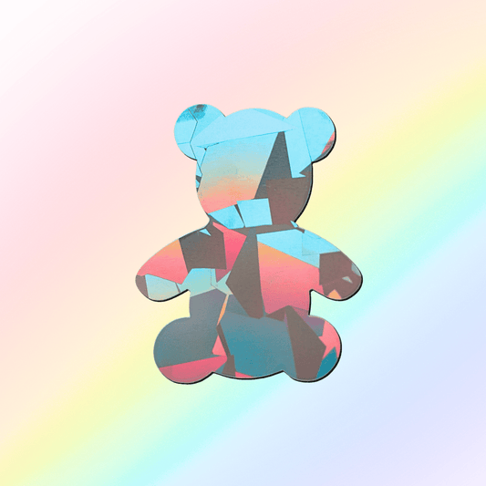 Suncatcher window sticker Teddy