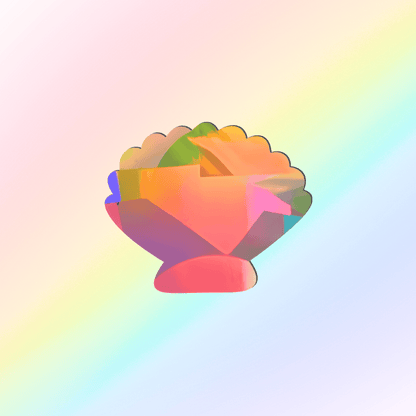 Suncatcher Window Sticker XL Shell