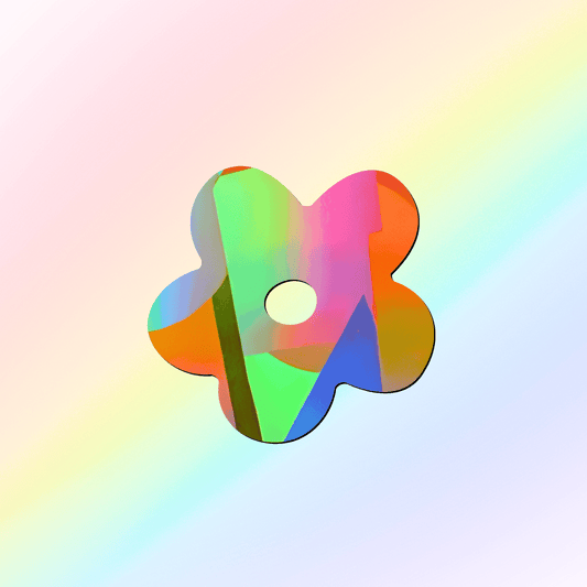Suncatcher Window Sticker XL Flower