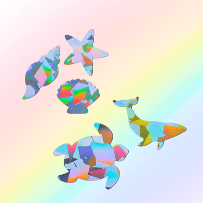 Suncatcher Window Sticker Bundle Ocean