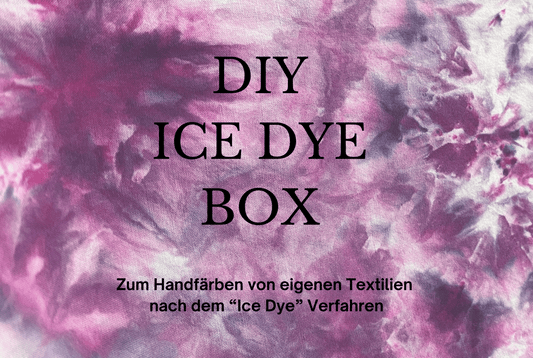 DIY Ice Dye Box, Klamotten selbst färben!