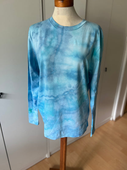 Ice Dye Longsleeve in XS Pool