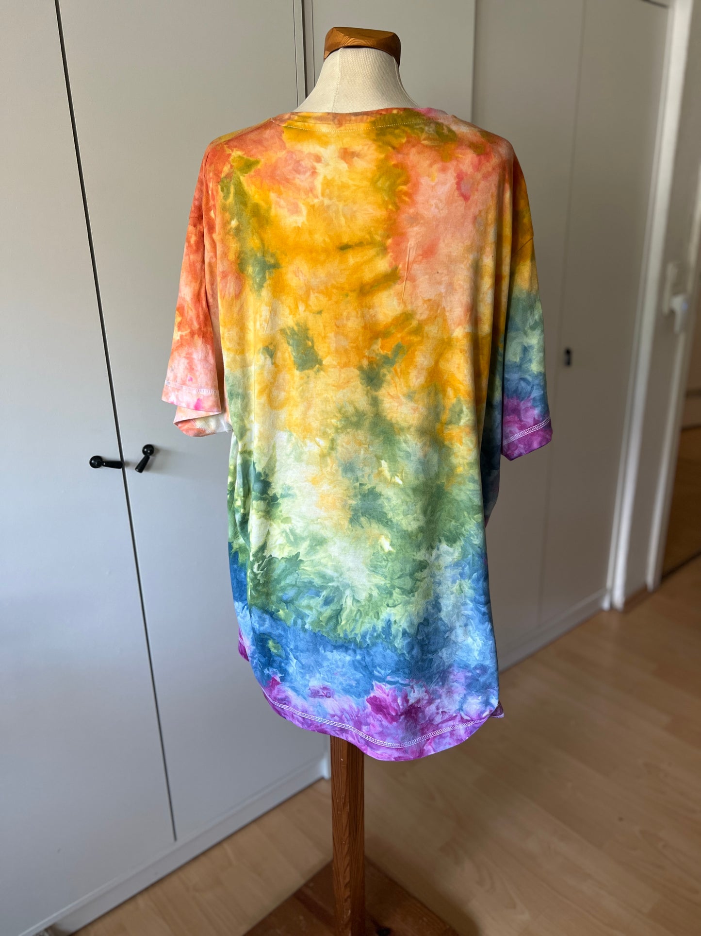 Rainbow Ice Dye Shirt XS-4XL