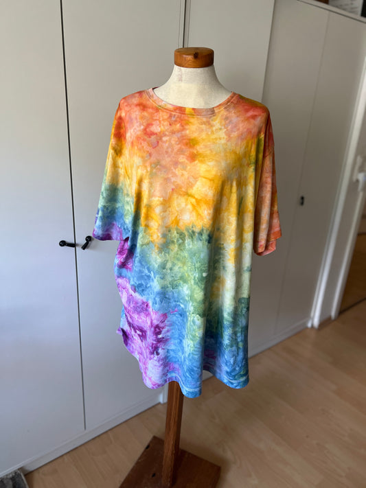 Rainbow Ice Dye Shirt XS-4XL