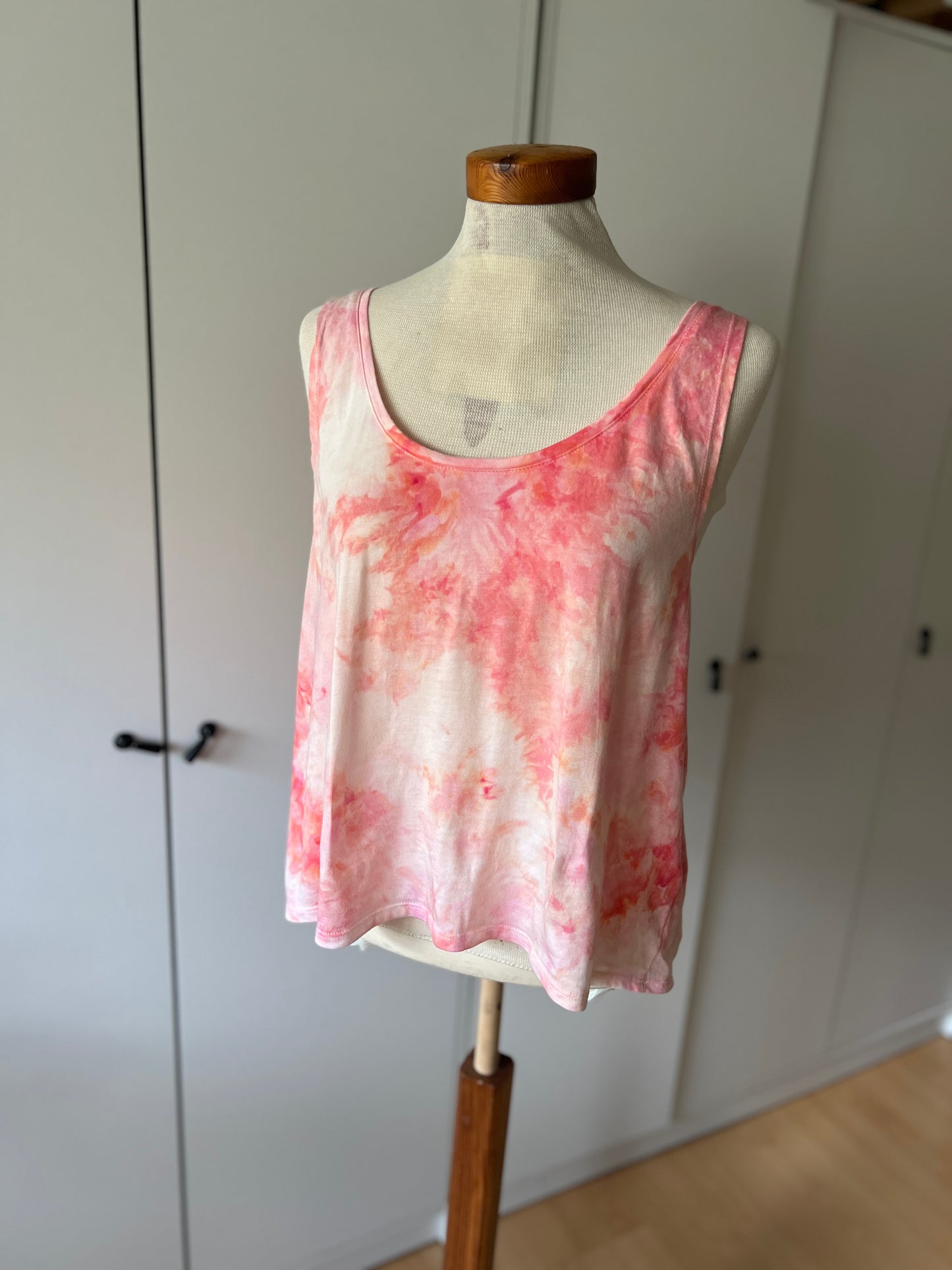 Ice Dye Tanktop in M/L/XL California Sunset