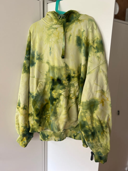 Ice Dye oversized, unisex Jogginganzug in XL green