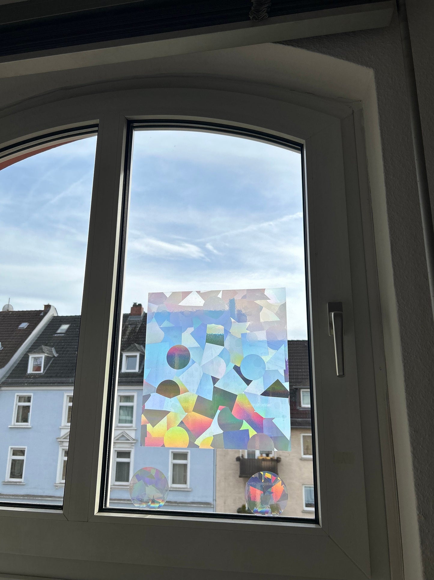 Prismatische Sticker Folie Rainbows (statisch haftend)