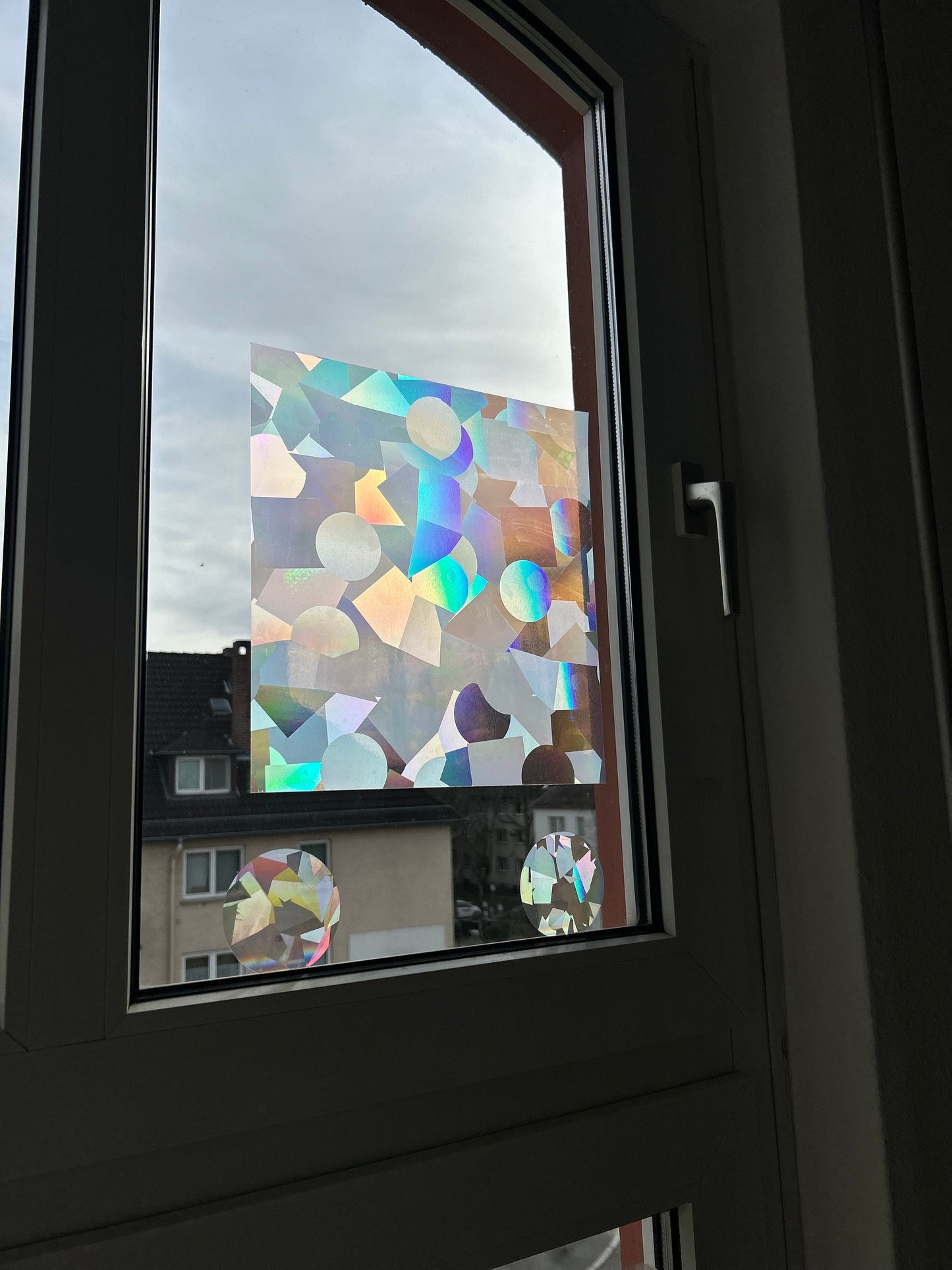 Prismatische Sticker Folie Rainbows (statisch haftend)